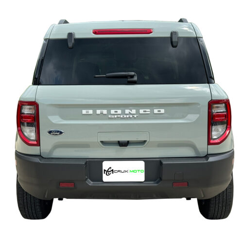 Crux Moto Side Marker & Bumper Reflector Vinyl Tint Overlay Light Smoke 50% compatible with Ford Bronco Sport 2021 + - Image 3