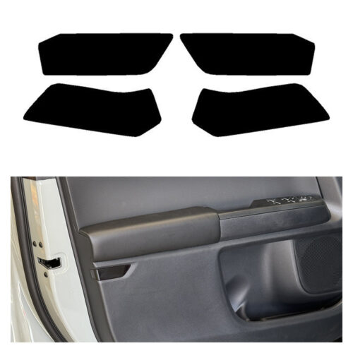 Crux Moto Door Reflector Vinyl Tint Overlay Dark Smoke 20% compatible with Ford Bronco Sport 2021 + - Image 4