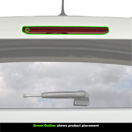 Crux Moto Third Brake Light Vinyl Tint Overlay Light Smoke 50% compatible with Ford Bronco Sport 2021 + - Image 3