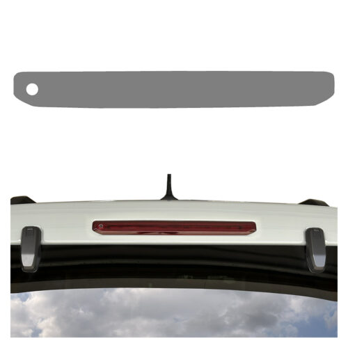 Crux Moto Third Brake Light Vinyl Tint Overlay Light Smoke 50% compatible with Ford Bronco Sport 2021 + - Image 5