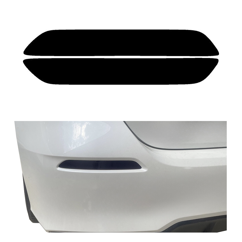 Crux Moto Bumper Reflector Tint Vinyl Wrap Overlay Compatible with Honda Civic Hatch 2022+ - Image 4