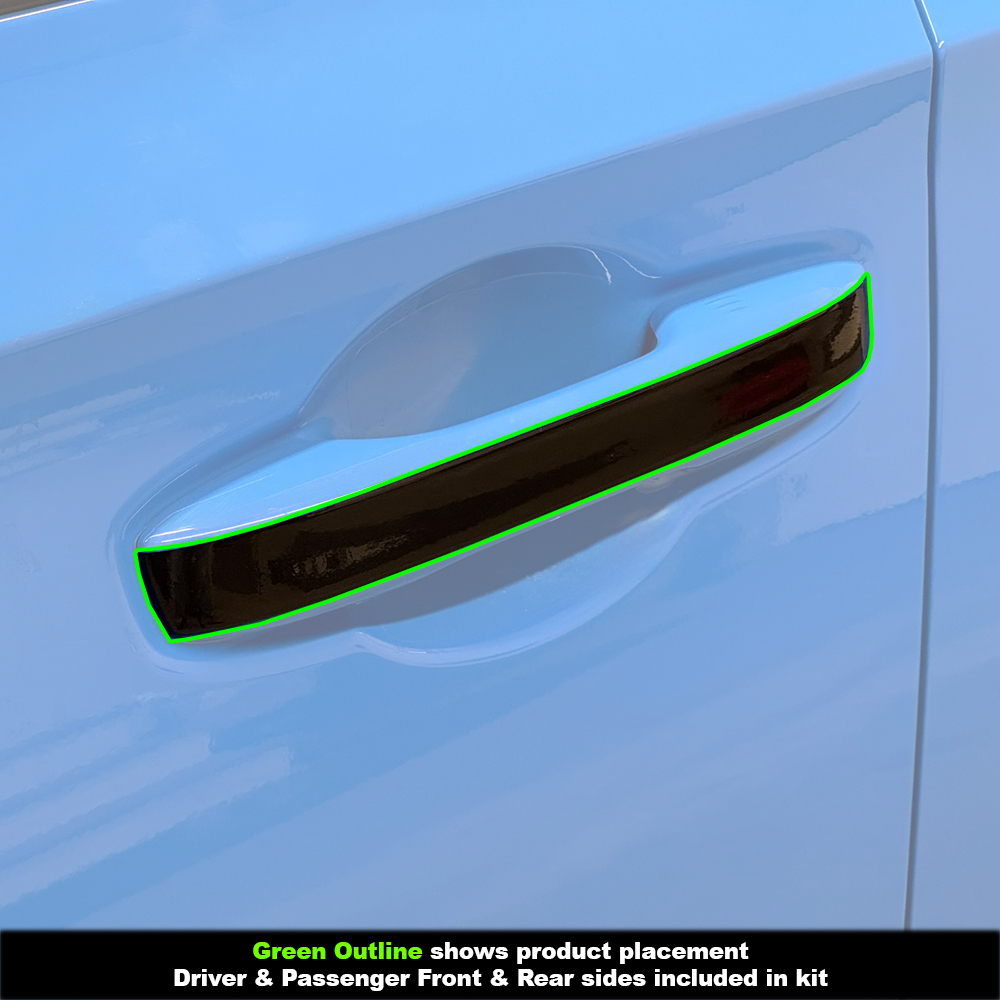 Crux Motorsports Door Handle Vinyl Wrap Overlay Compatible with Honda Civic Sedan & Hatch 2022+ - Image 5