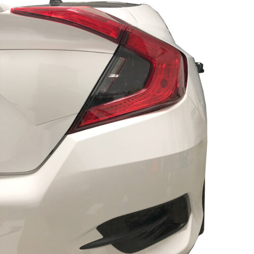 Crux Motorsports Tail Light Tint + Reflectors Vinyl Tint Overlay Compatible with Honda Civic Sedan 2016 - 2021 - Image 2