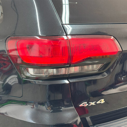 Crux Motorsports Tail Light Outer Only Kit Vinyl Wrap Overlay Light Smoke 50% compatible with Jeep Grand Cherokee 2014 - 2022 WK2 - Image 2