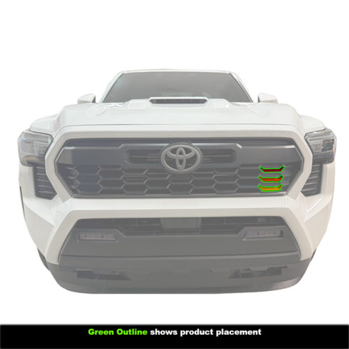 Crux Motorsports Grille Stripe Insert Vinyl Overlay Decal compatible with Toyota Tacoma 2024+ - Image 4
