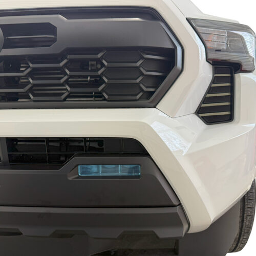 Crux Motorsports Fog Light Tint Vinyl Wrap Overlay Air Blue compatible with Toyota Tacoma 2024+ - Image 2