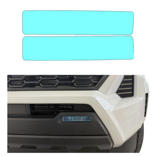 Crux Motorsports Fog Light Tint Vinyl Wrap Overlay Air Blue compatible with Toyota Tacoma 2024+ - Image 6