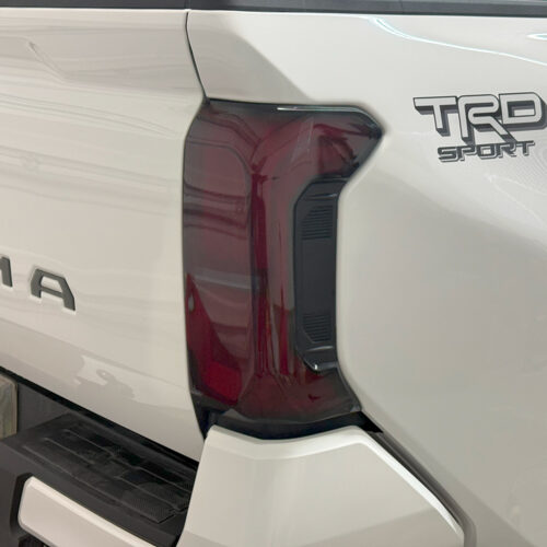Crux Motorsports Tail Light Tint Vinyl Wrap Overlay Light Smoke 50% compatible with Toyota Tacoma 2024+ - Image 2