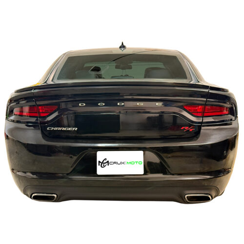 Crux Moto Full Tail Light Vinyl Tint Overlay – Dark Smoke 20% w/ Red | Precision Fit for 2015–2023 Dodge Charger - Image 3
