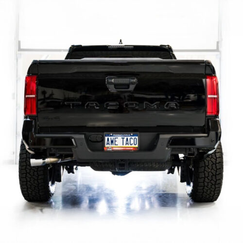 AWE 0FG Cat Back Exhaust Polished Tips for 2024 + Toyota Tacoma - Image 2
