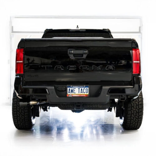 AWE 0FG Cat Back Exhaust Diamond Black Tips for 2024 + Toyota Tacoma - Image 2