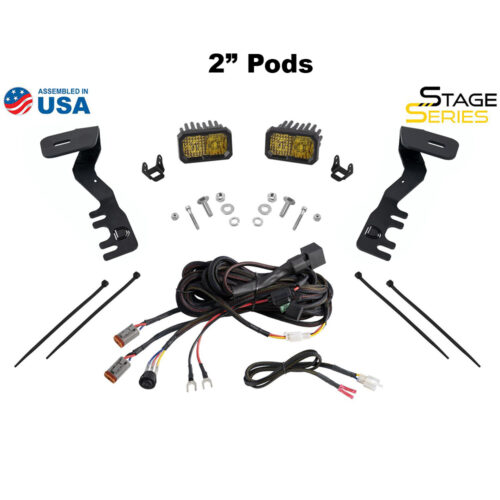 Diode Dynamics Stage Series Backlit Ditch Light Kit for 2024 + Toyota Tacoma - Image 7