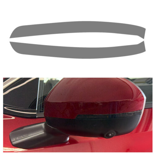 Crux Moto Mirror Turn Signal Vinyl Tint Overlay – Light Smoke 50% | Precision Fit for Nissan Kicks 2025 + - Image 4