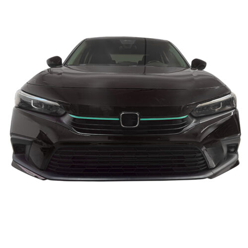 Crux Motorsports Grille Pin Stripe Vinyl Overlay Decal - Mint | Precision fit For Honda Civic 2022 + - Image 2