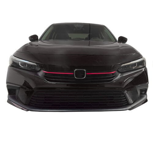 Crux Motorsports Grille Pin Stripe Vinyl Overlay Decal - Pink | Precision fit For Honda Civic 2022 + - Image 2