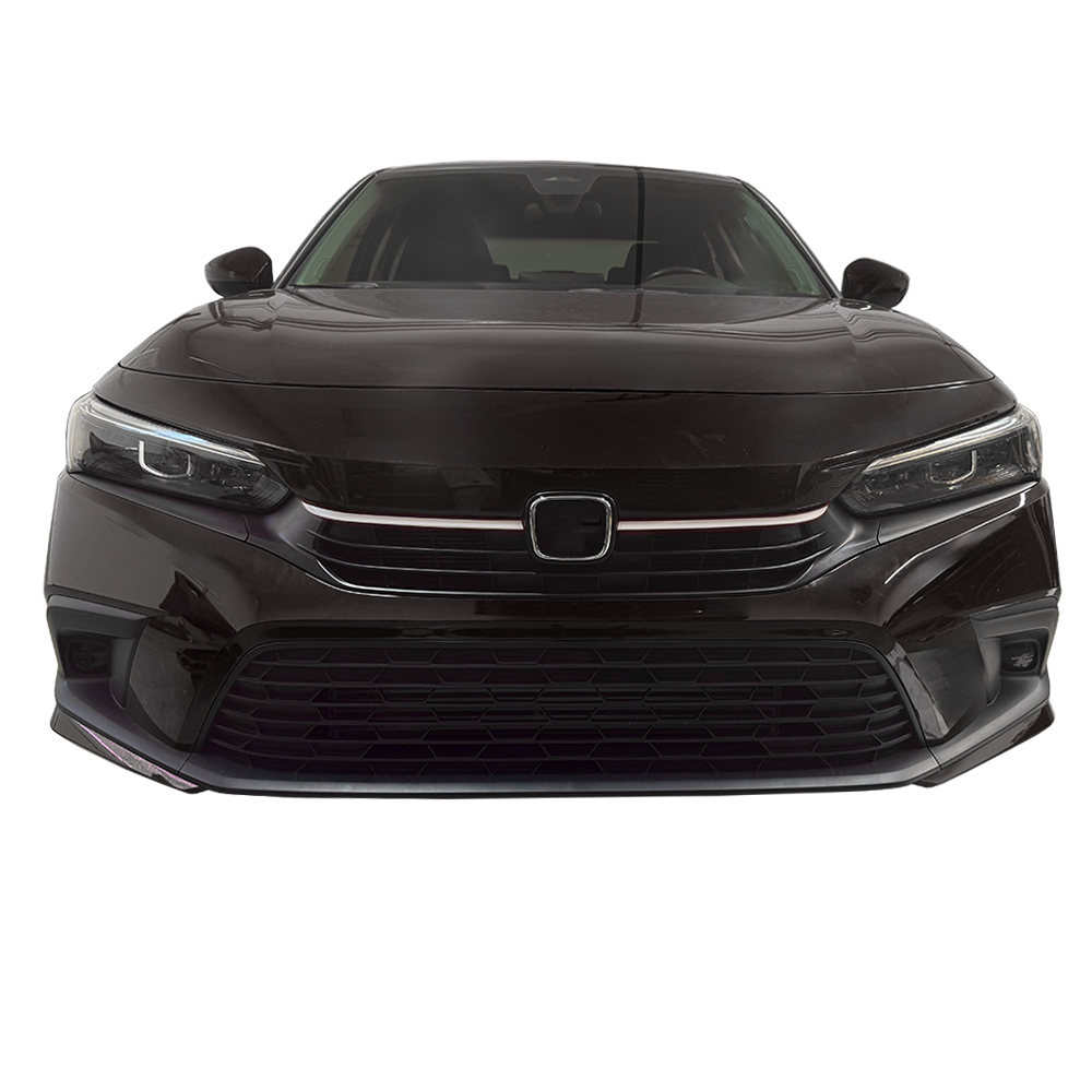 Crux Motorsports Grille Pin Stripe Vinyl Overlay Decal - White | Precision fit For Honda Civic 2022 +