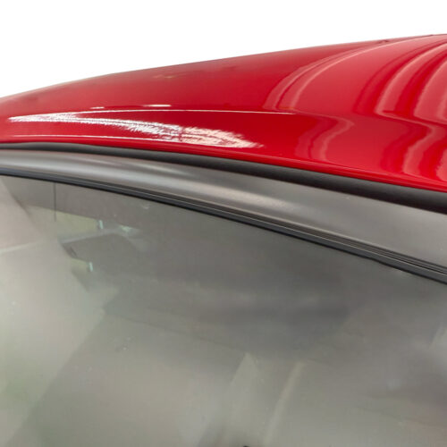 Crux Moto Window Chrome Delete Vinyl Wrap Overlay | Precision Fit compatible with Honda Civic Sedan 2022 + - Image 4