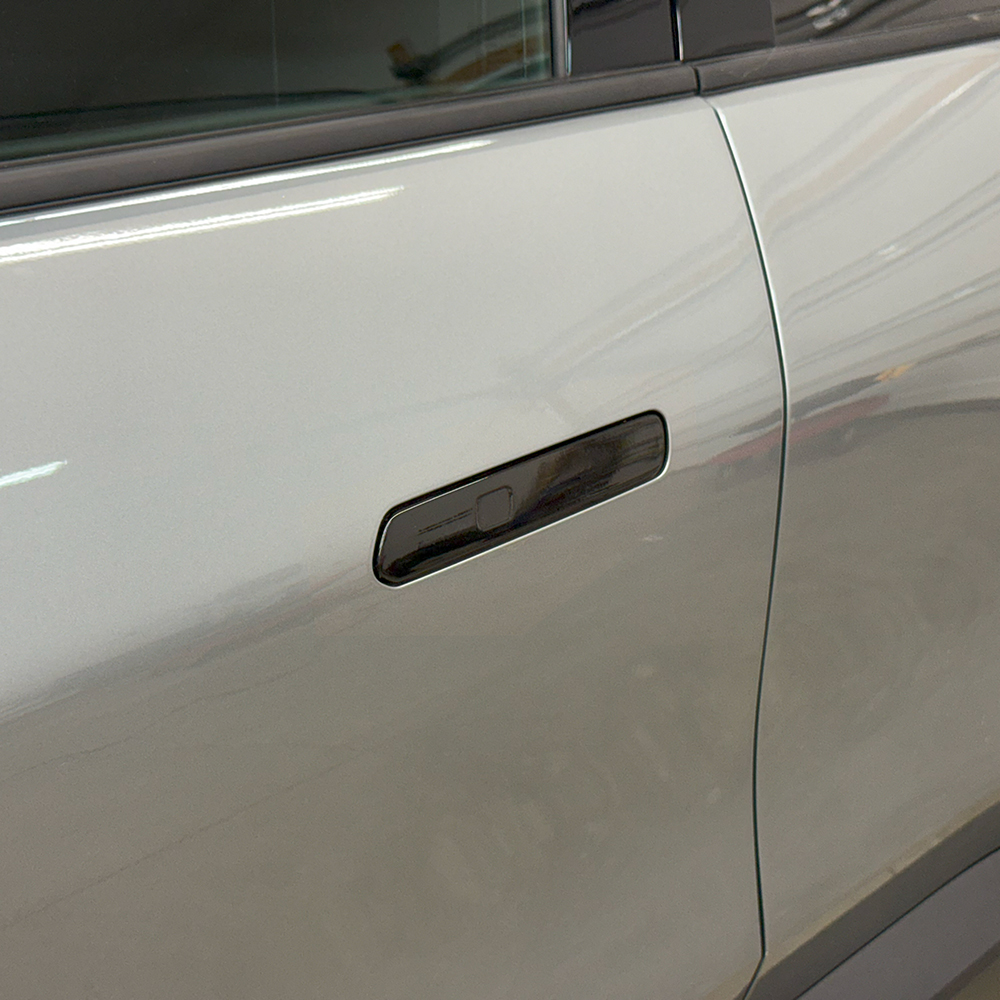 Crux Moto Door Handle Vinyl Wrap Overlay | Gloss Black | Precision Fit compatible with Chevrolet Equinox EV 2024 +