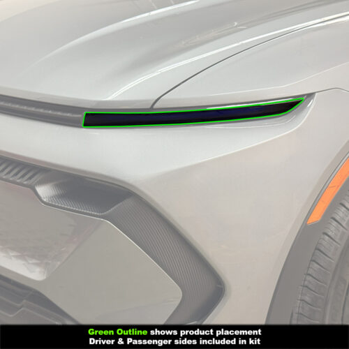 Crux Moto DRL Tint Vinyl Overlay – Ice Blue | Precision Fit for Chevrolet Equinox EV 2024 + (Copy) - Image 3