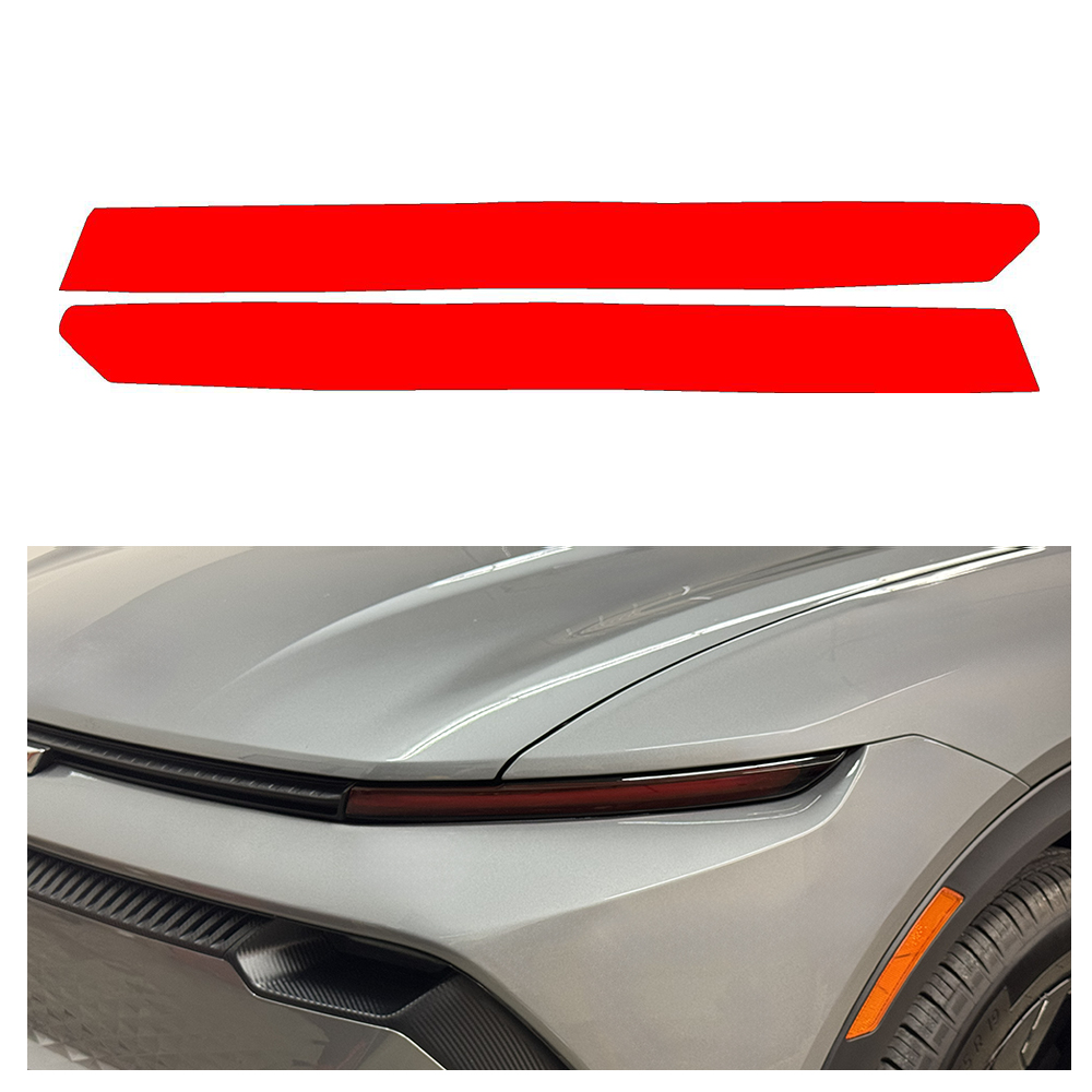 Crux Moto DRL Tint Vinyl Overlay – Red | Precision Fit for Chevrolet Equinox EV 2024 + - Image 5