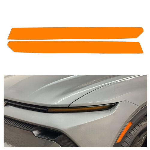 Crux Moto DRL Tint Vinyl Overlay – Orange/Amber | Precision Fit for Chevrolet Equinox EV 2024 + - Image 5