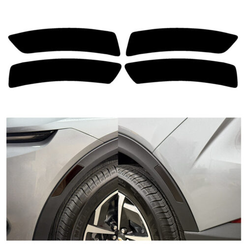 Crux Moto Side Reflector Tint Front & Rear Vinyl Overlay – Dark Smoke 20% | Precision Fit for Chevrolet Equinox EV 2024 + - Image 5