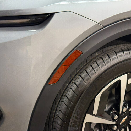 Crux Moto Side Reflector Tint Front & Rear Vinyl Overlay – Light Smoke 50% | Precision Fit for Chevrolet Equinox EV 2024 + - Image 2