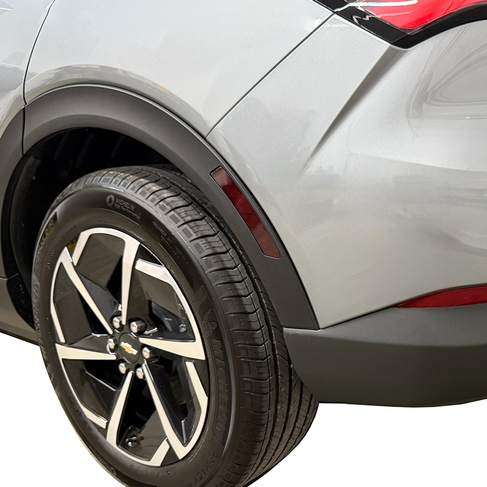 Crux Moto Side Reflector Tint Front & Rear Vinyl Overlay – Light Smoke 50% | Precision Fit for Chevrolet Equinox EV 2024 + - Image 3