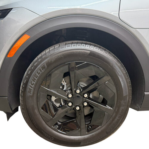Crux Moto 19" Wheel Vinyl Wrap Overlay | Gloss Black | Precision Fit compatible with Chevrolet Equinox EV 2024 + - Image 2