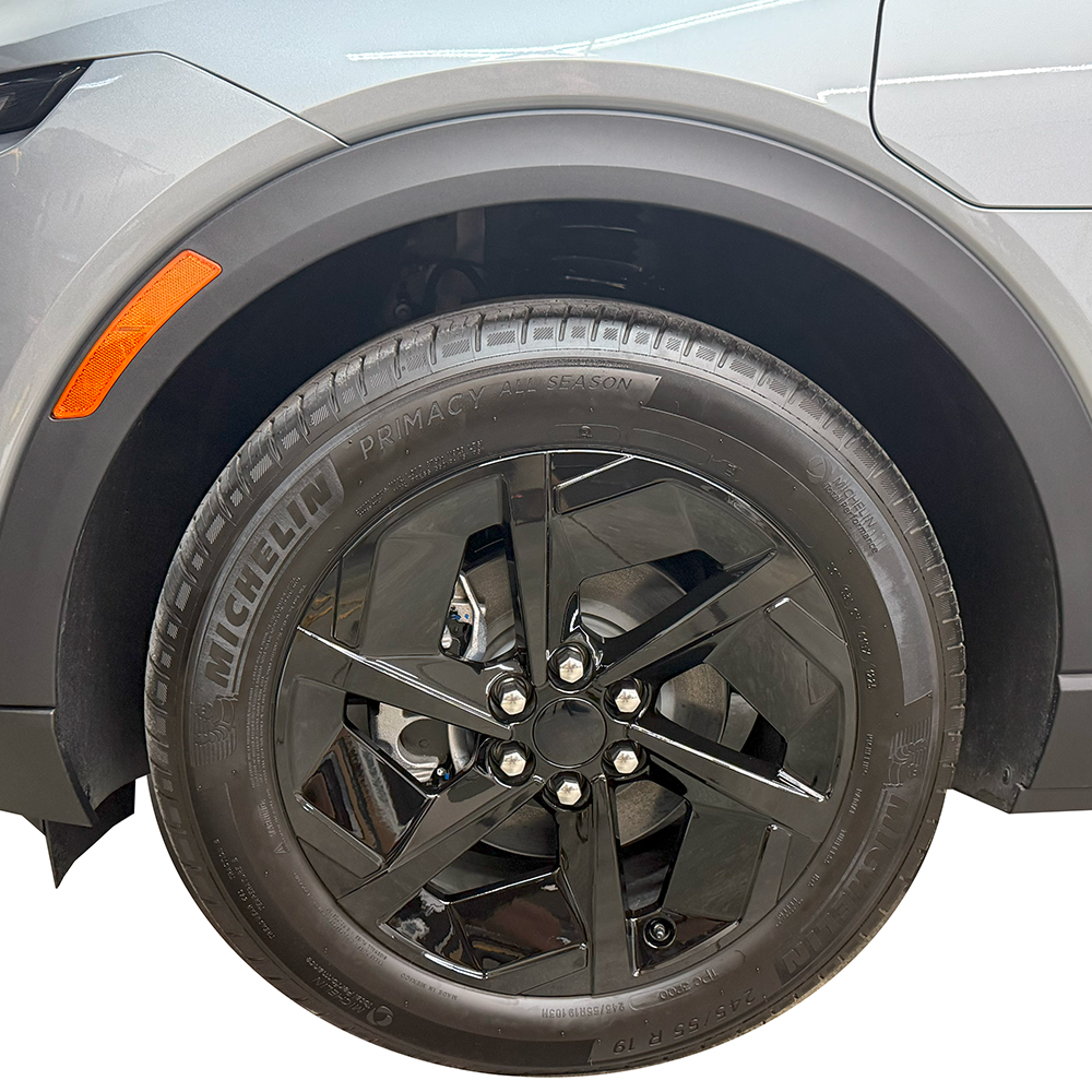 Crux Moto 19" Wheel Vinyl Wrap Overlay | Gloss Black | Precision Fit compatible with Chevrolet Equinox EV 2024 +
