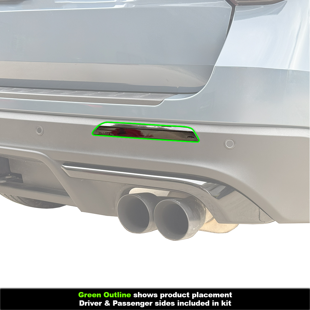 Crux Moto Reflector Tint Vinyl Overlay – Dark Smoke 20% | Precision Fit for Ford Explorer 2025 + - Image 3