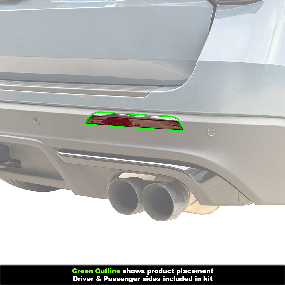 Crux Moto Reflector Tint Vinyl Overlay – Light Smoke 50% | Precision Fit for Ford Explorer 2025 + - Image 3