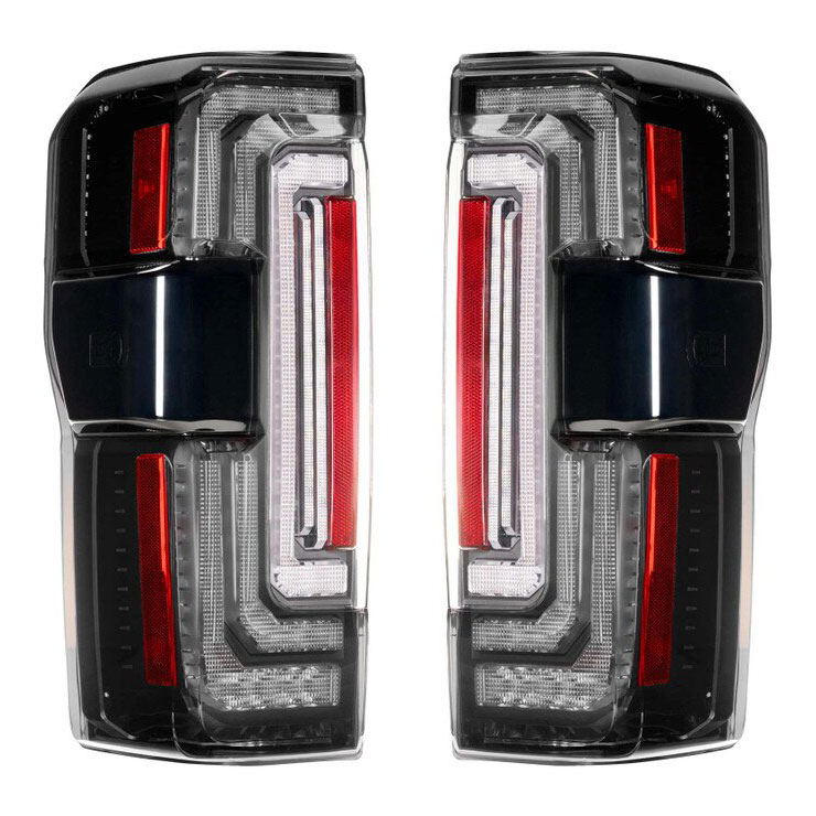 Morimoto XB Led Tail Lights Smoked compatible with 2023 + Ford Super Duty