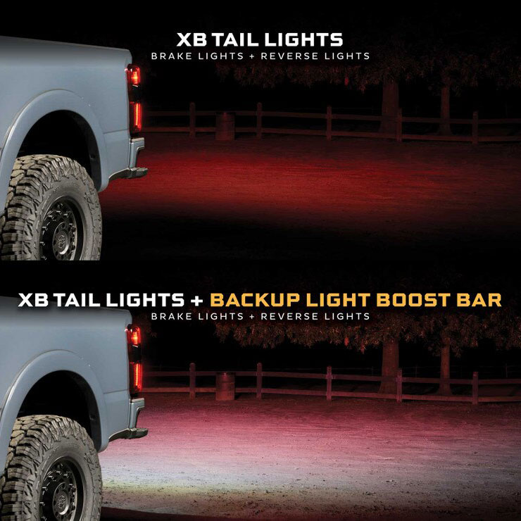 Morimoto XB Led Tail Lights Smoked compatible with 2023 + Ford Super Duty - Image 10