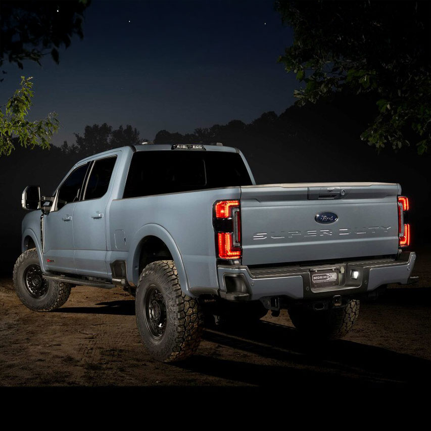 Morimoto XB Led Tail Lights Smoked compatible with 2023 + Ford Super Duty - Image 11