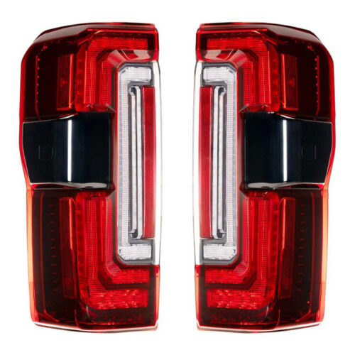 Morimoto XB Led Tail Lights Red compatible with 2023 + Ford Super Duty
