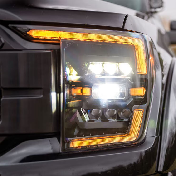 Morimoto XB LED Headlights Amber DRL for Ford F150 2021 - 2023 - Image 8