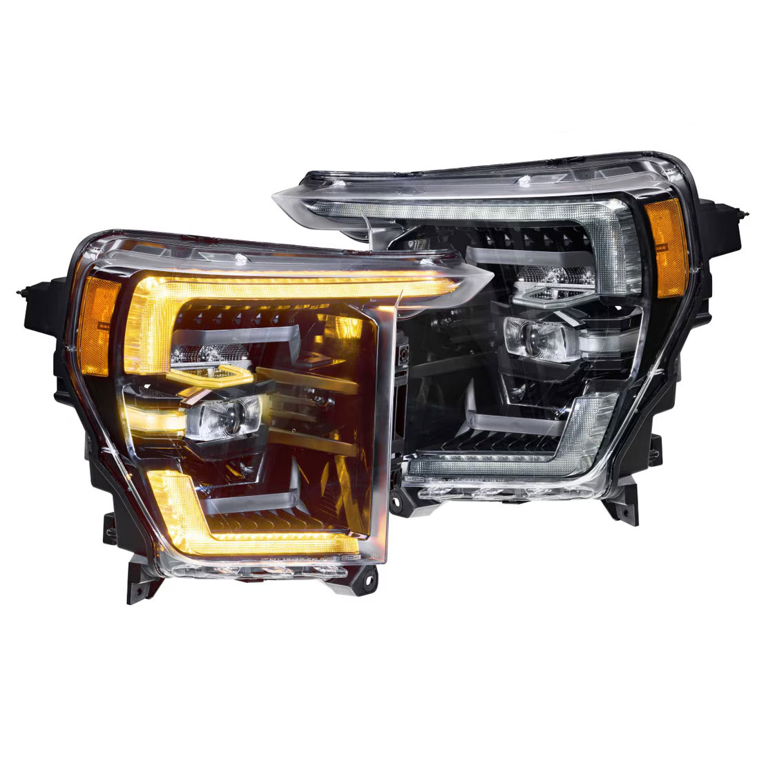 Morimoto XB LED Headlights Amber DRL for Ford F150 2021 - 2023