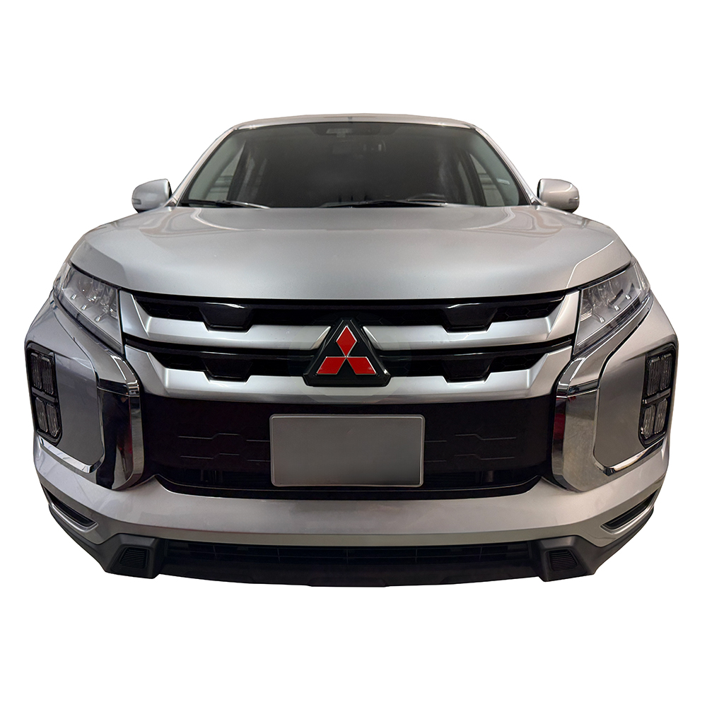 Crux Moto Emblem Vinyl Wrap Overlay - Red | Precision fit compatible with Mitsubishi Outlander Sport 2020 + - Image 2