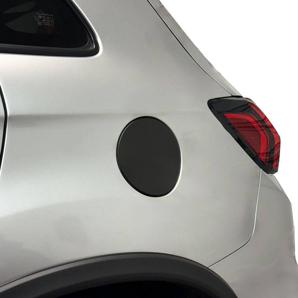 Crux Moto Fuel Door Vinyl Wrap Overlay- Satin Black | Precision fit compatible with Mitsubishi Outlander Sport 2020 + - Image 5
