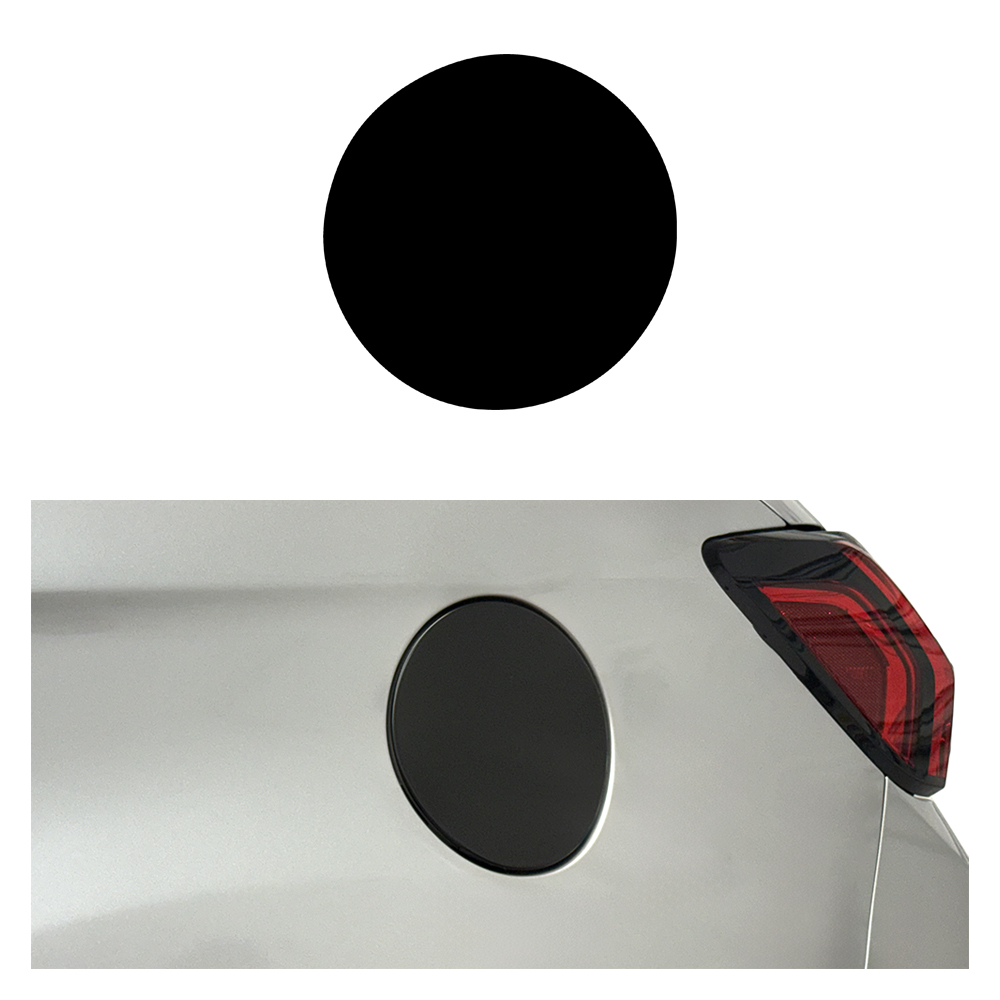 Crux Moto Fuel Door Vinyl Wrap Overlay- Satin Black | Precision fit compatible with Mitsubishi Outlander Sport 2020 + - Image 7