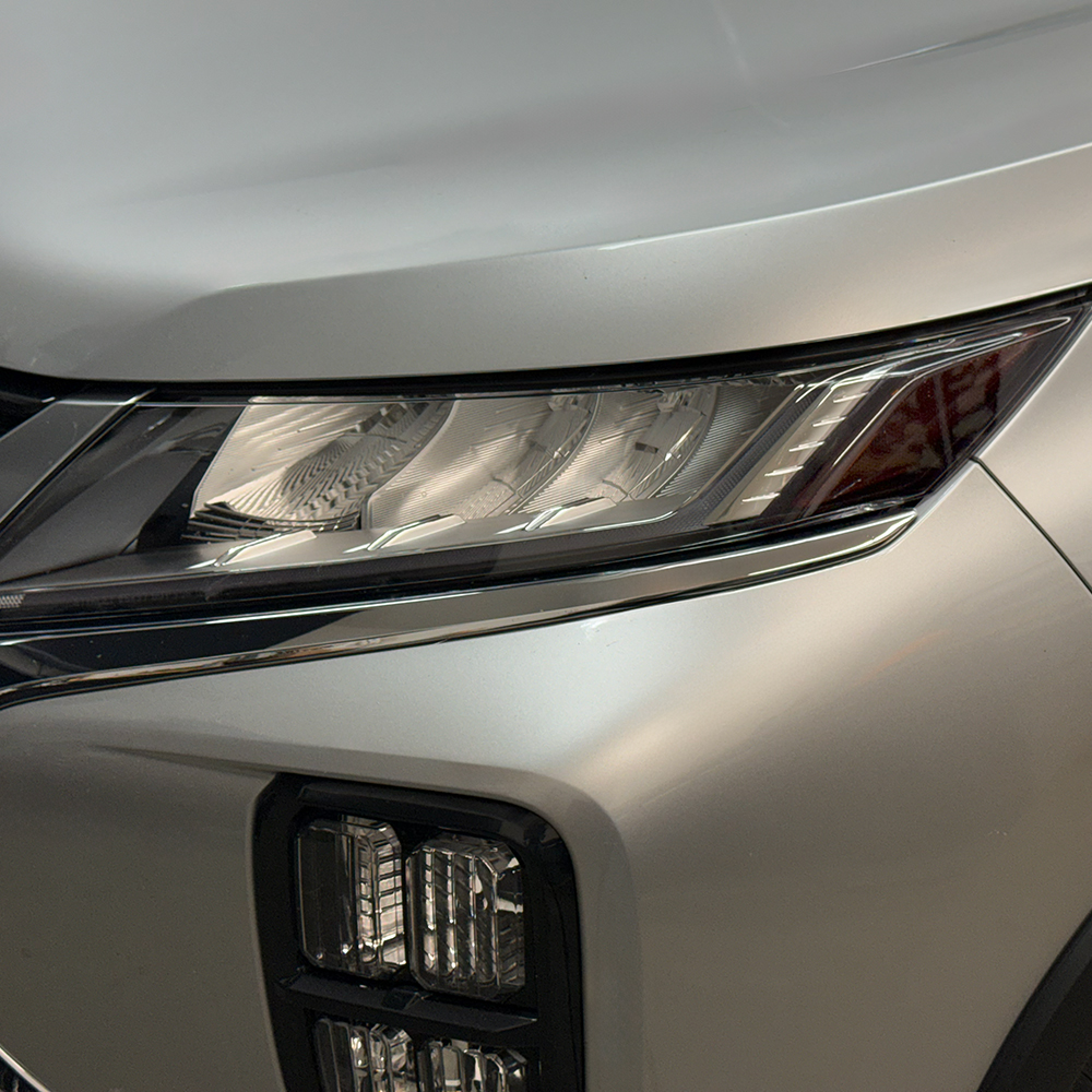 Crux Moto Headlight Tint Vinyl Overlay – Light Smoke 50% | Precision Fit for Mitsubishi Outlander Sport 2020 + - Image 2