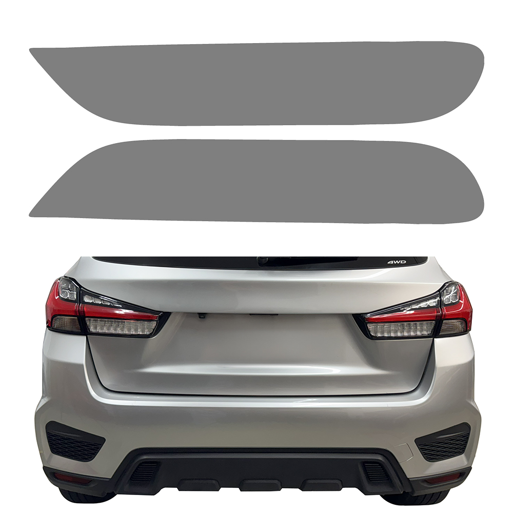 Crux Moto Bumper Reflector Tint Vinyl Overlay – Light Smoke 50% | Precision Fit for Mitsubishi Outlander Sport 2020 + - Image 6