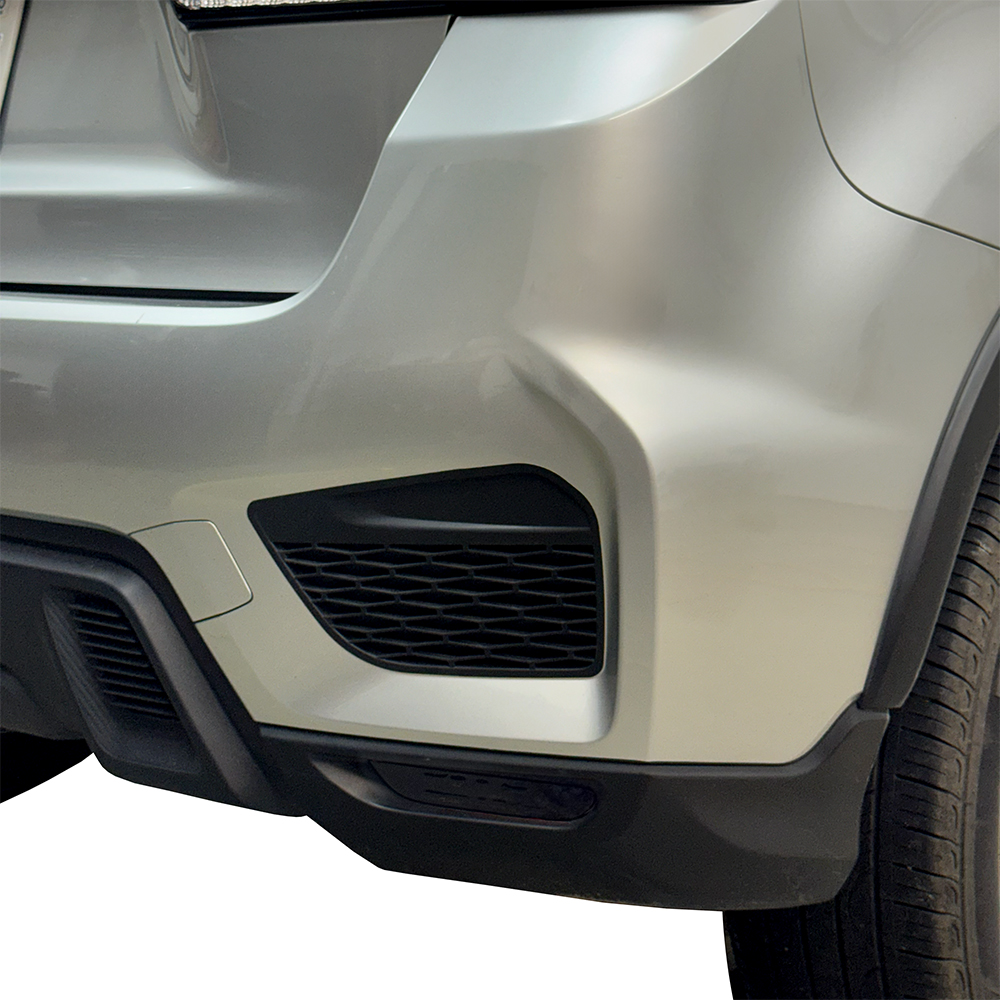 Crux Moto Bumper Reflector Tint Vinyl Overlay – Dark Smoke 20% | Precision Fit for Mitsubishi Outlander Sport 2020 + - Image 3