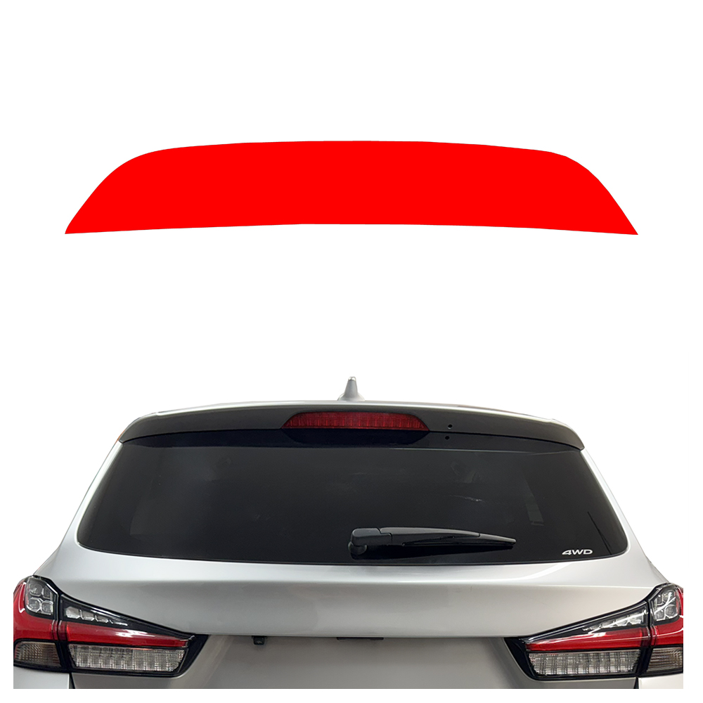 Crux Moto Third Brake Light Tint Vinyl Overlay – Red | Precision Fit for Mitsubishi Outlander Sport 2020 + - Image 5