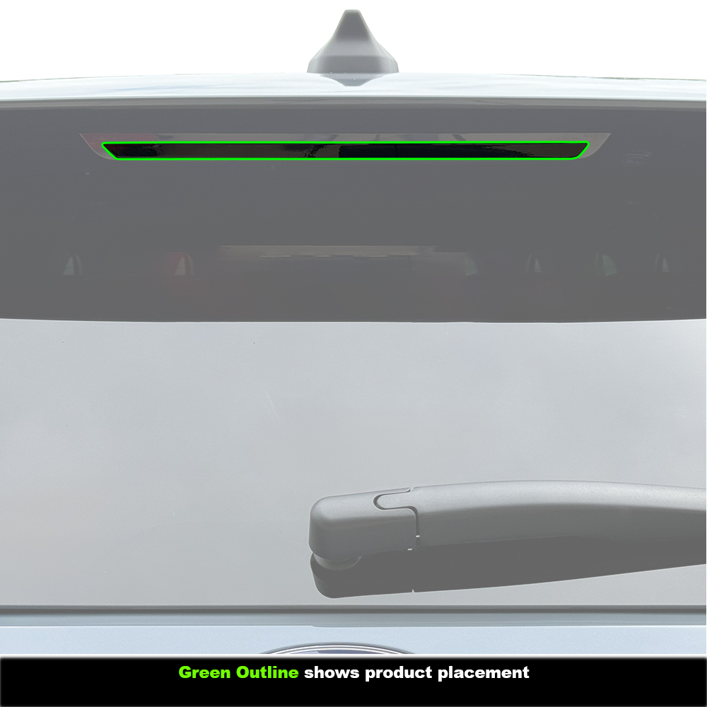 Crux Moto Third Brake Light Tint Vinyl Overlay – Dark Smoke 20% | Precision Fit for Ford Explorer 2025 + - Image 3