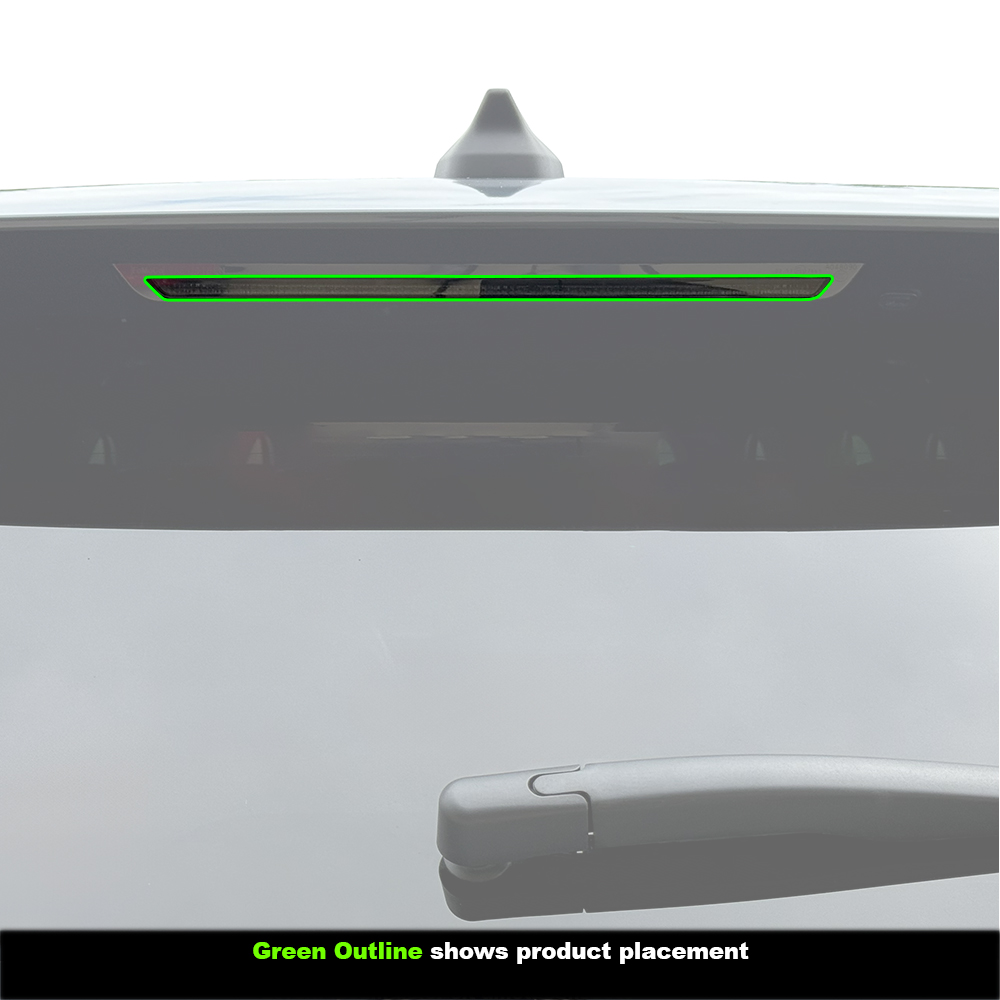 Crux Moto Third Brake Light Tint Vinyl Overlay – Light Smoke 50% | Precision Fit for Ford Explorer 2025 + - Image 3