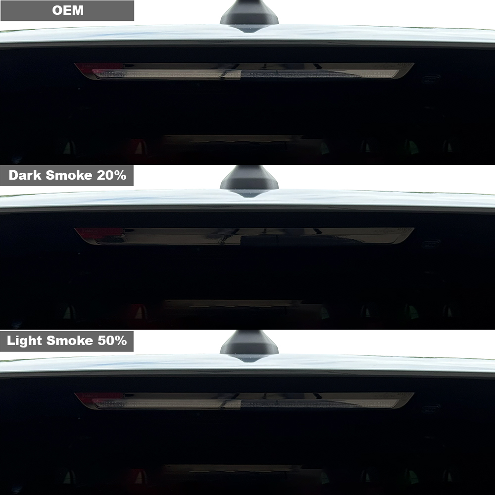 Crux Moto Third Brake Light Tint Vinyl Overlay – Light Smoke 50% | Precision Fit for Ford Explorer 2025 + - Image 4