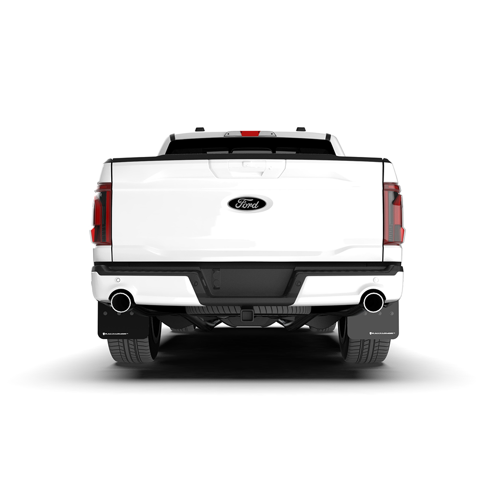 Rally Armor Urethane Mud Flaps with Metallic Black Logo for 2021 - 2025 F150 - Image 4