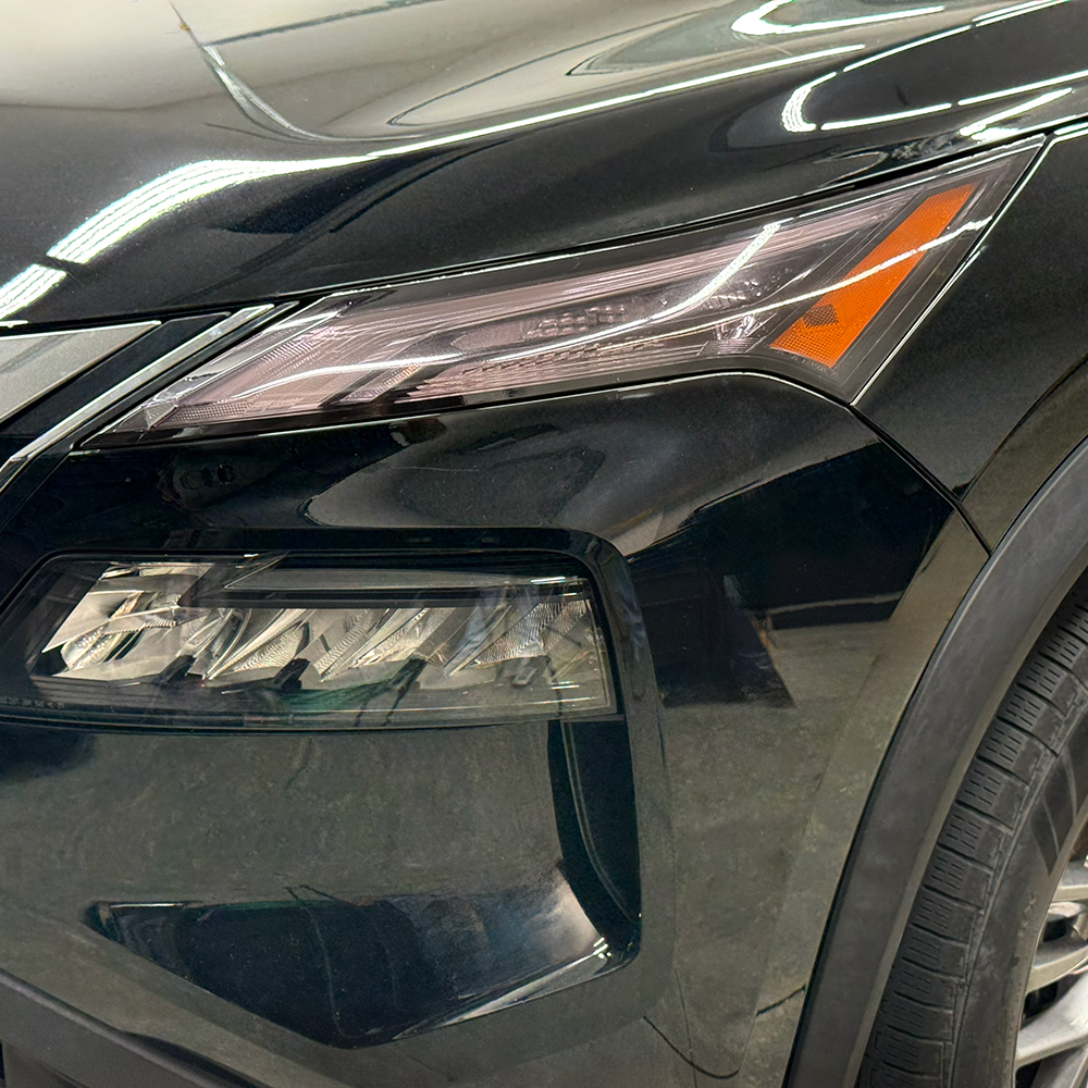 Crux Moto DRL Tint Vinyl Overlay – Light Smoke 50% | Precision Fit for Nissan Rogue 2021 +